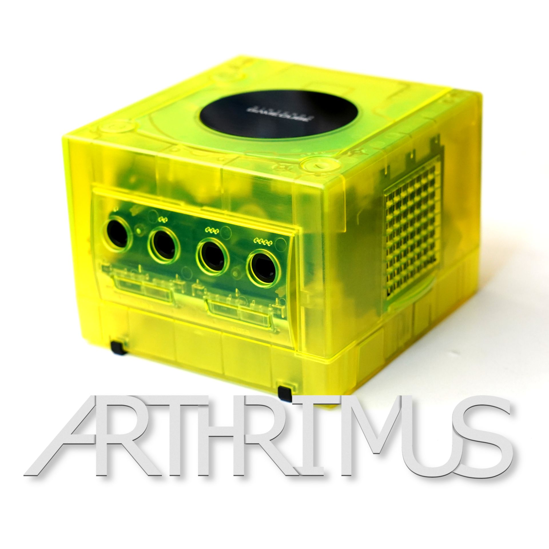 GameCube Neon Green with BlueRetro, GCDual HDMI Upgrade
